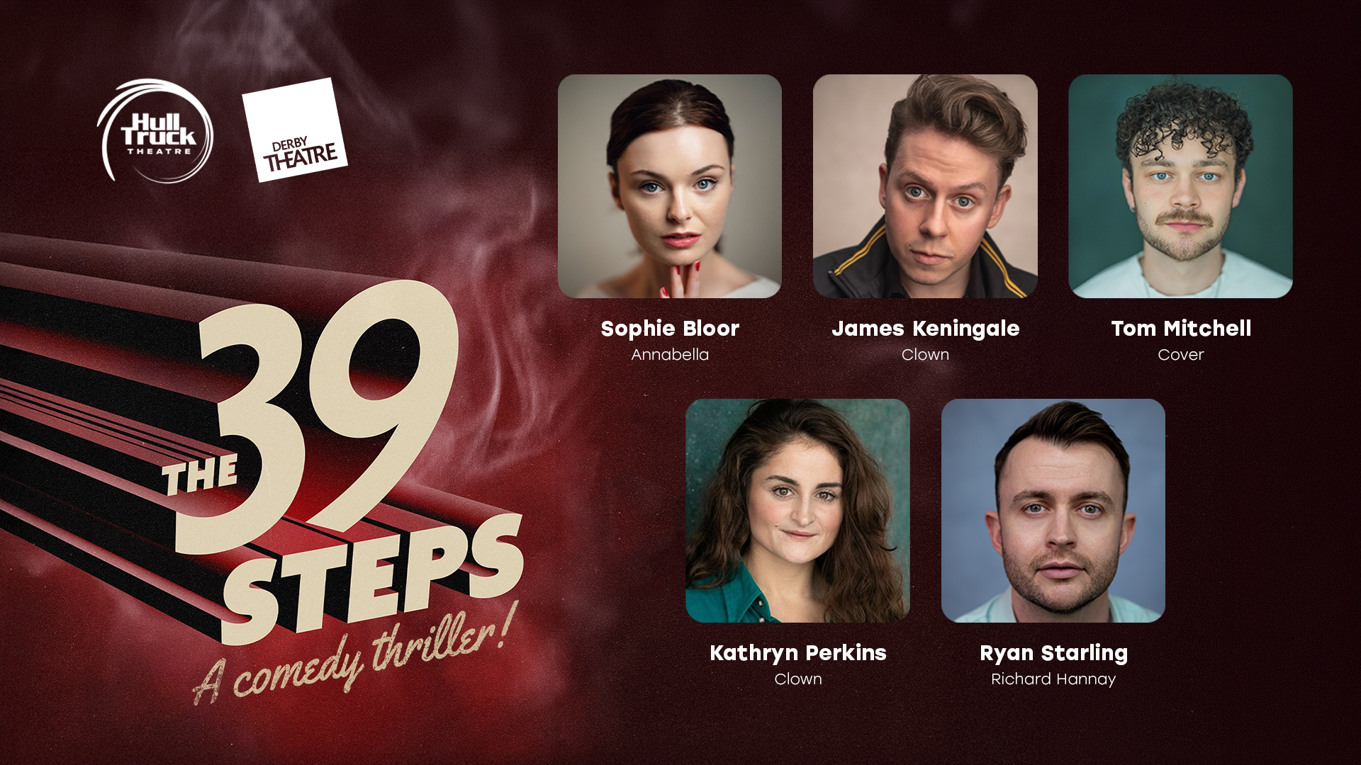 39 Steps Cast land