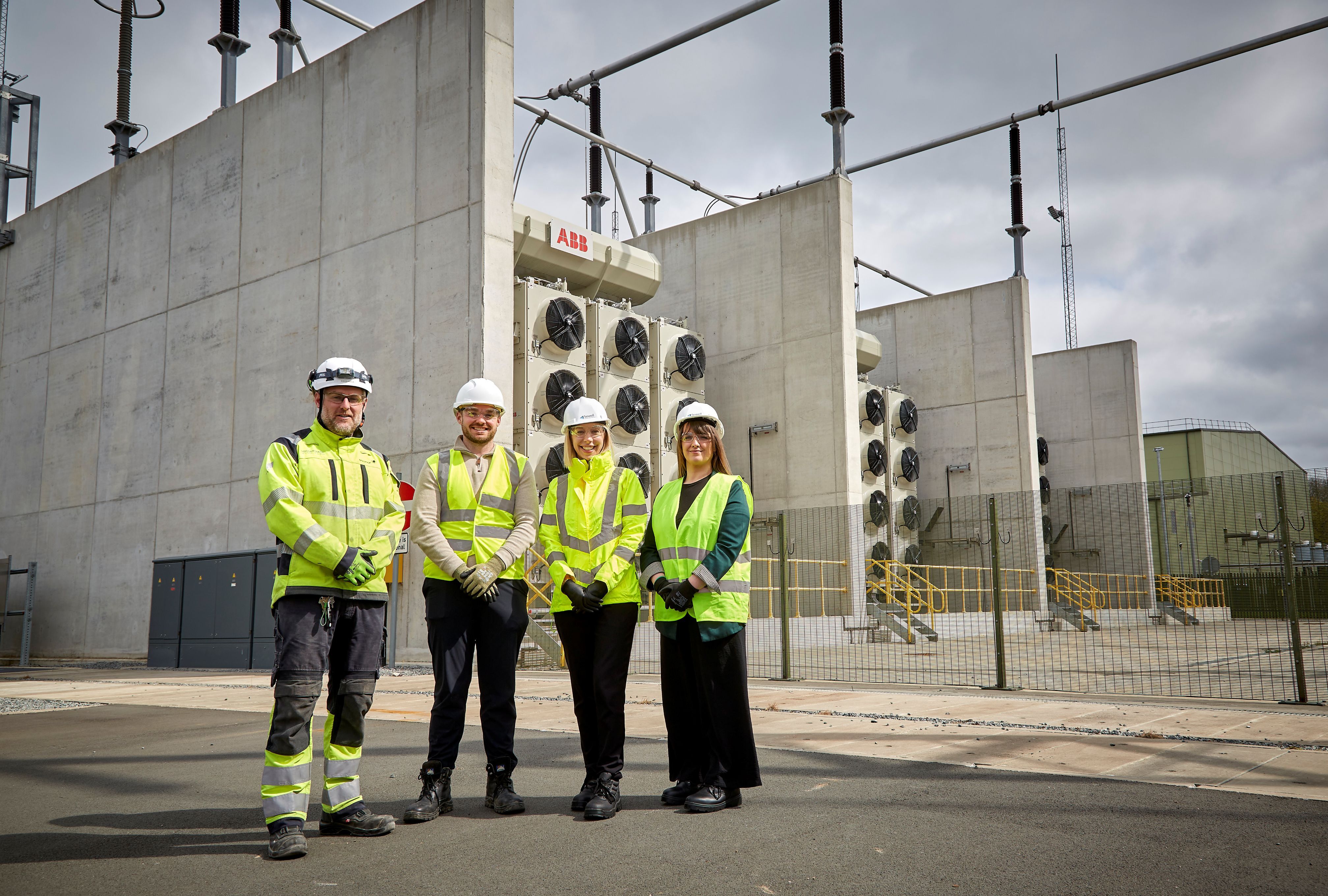 Dogger Bank and Sewell FM staff at Dogger Bank Converter Station