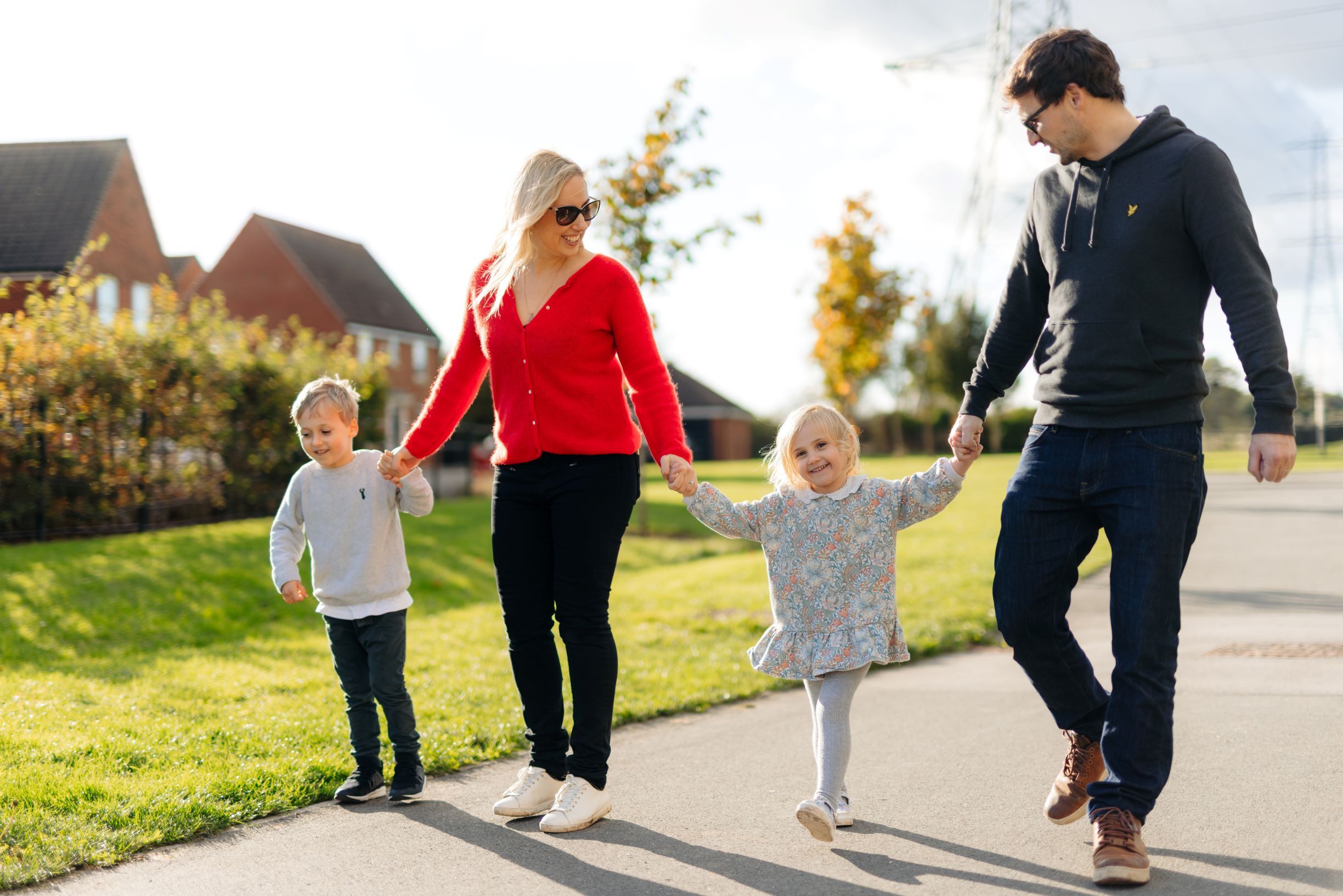 Family Walking