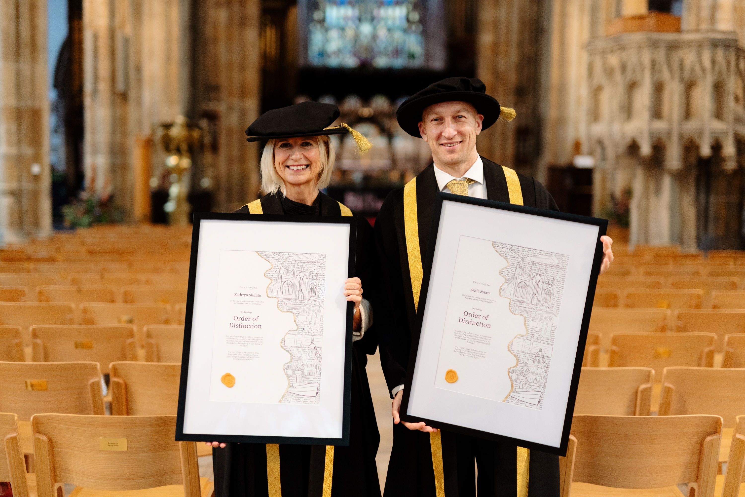 Hull College Graduation Order of Distinctions