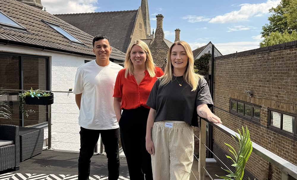 L R Sam Tasker MD Polly Sowden Yasmin Brown