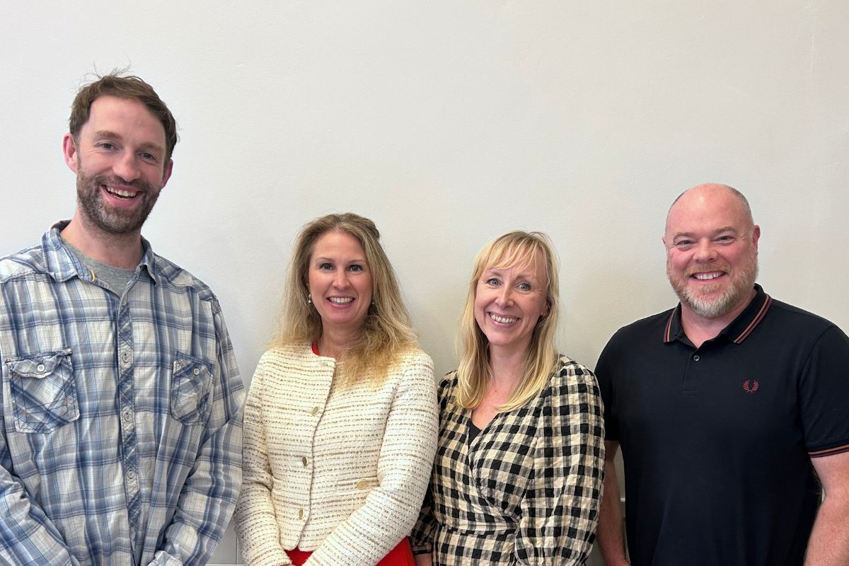 Two Ridings Community Foundation New Trustees L R Seb Glazer Antonia Consett Michelle Hayes and Chris Binns