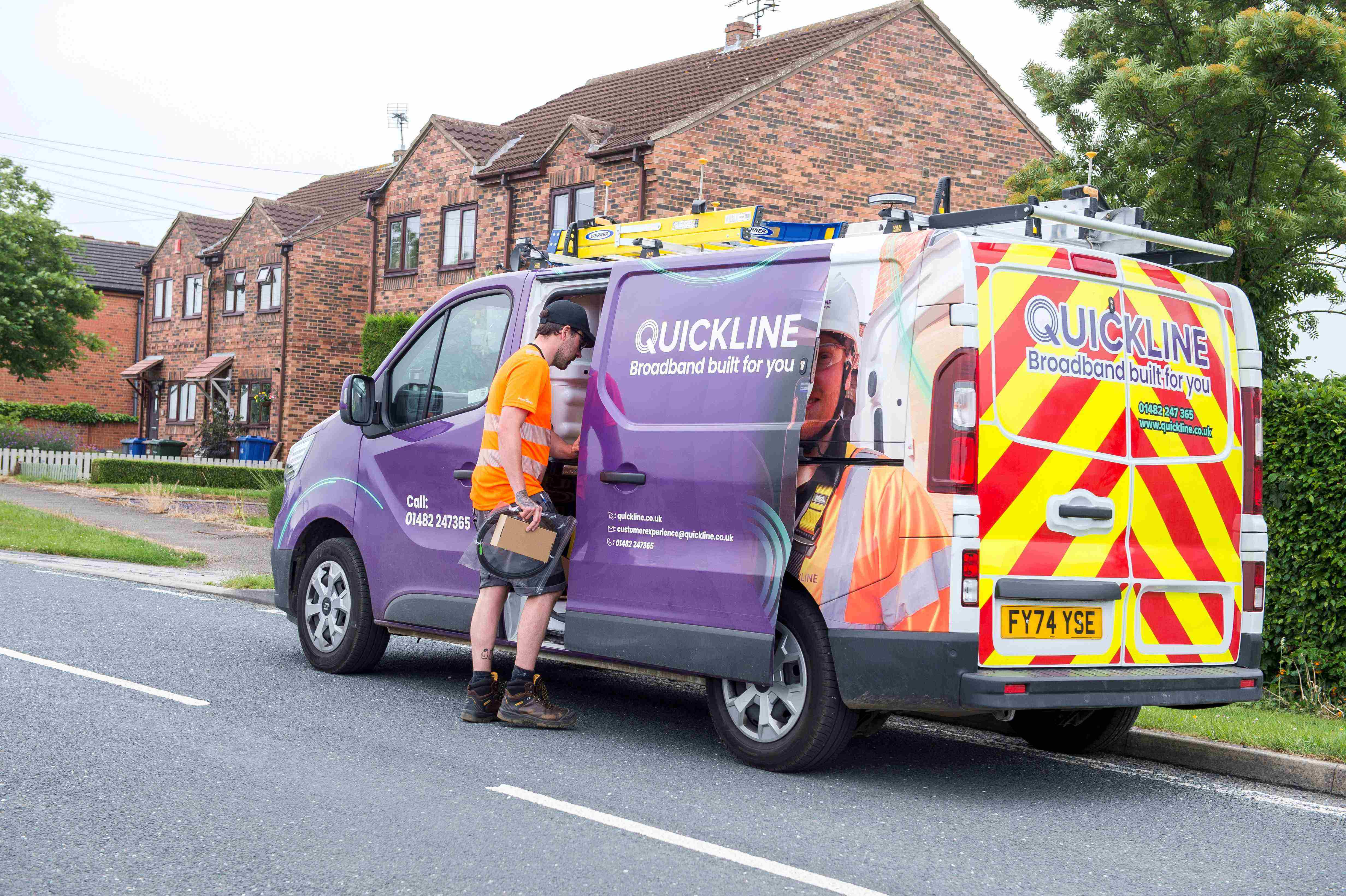 Villages and hamlets are receiving a major digital boost thanks to Quickline