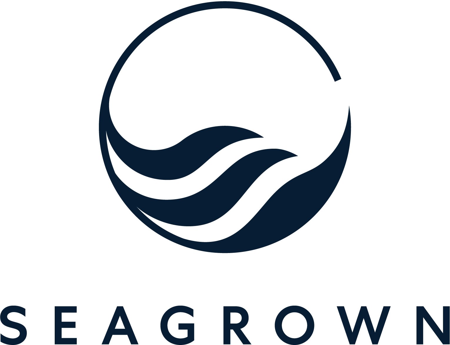 Sea Grown Logo Navy