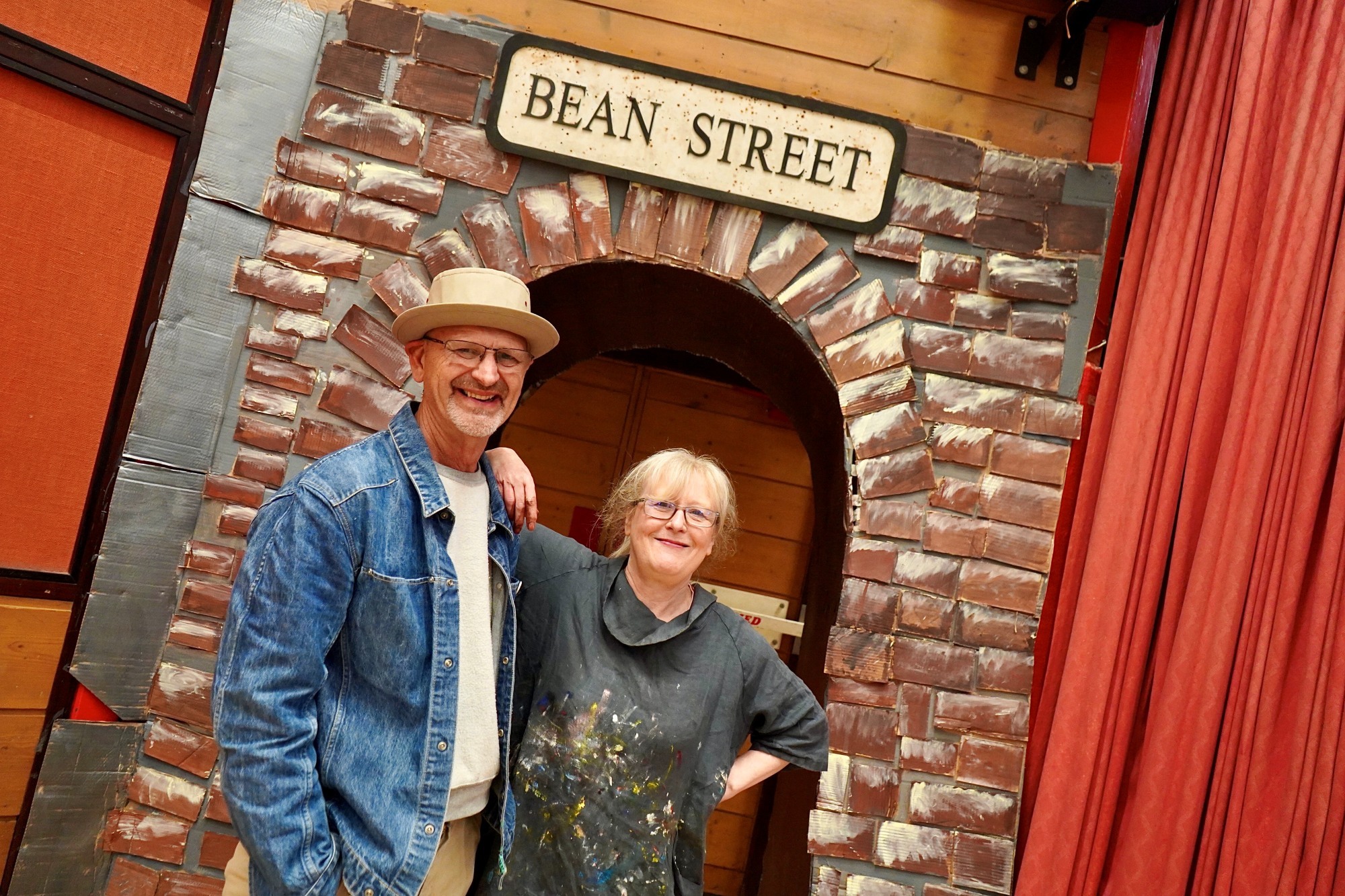 Andy Pea and Gill Adams