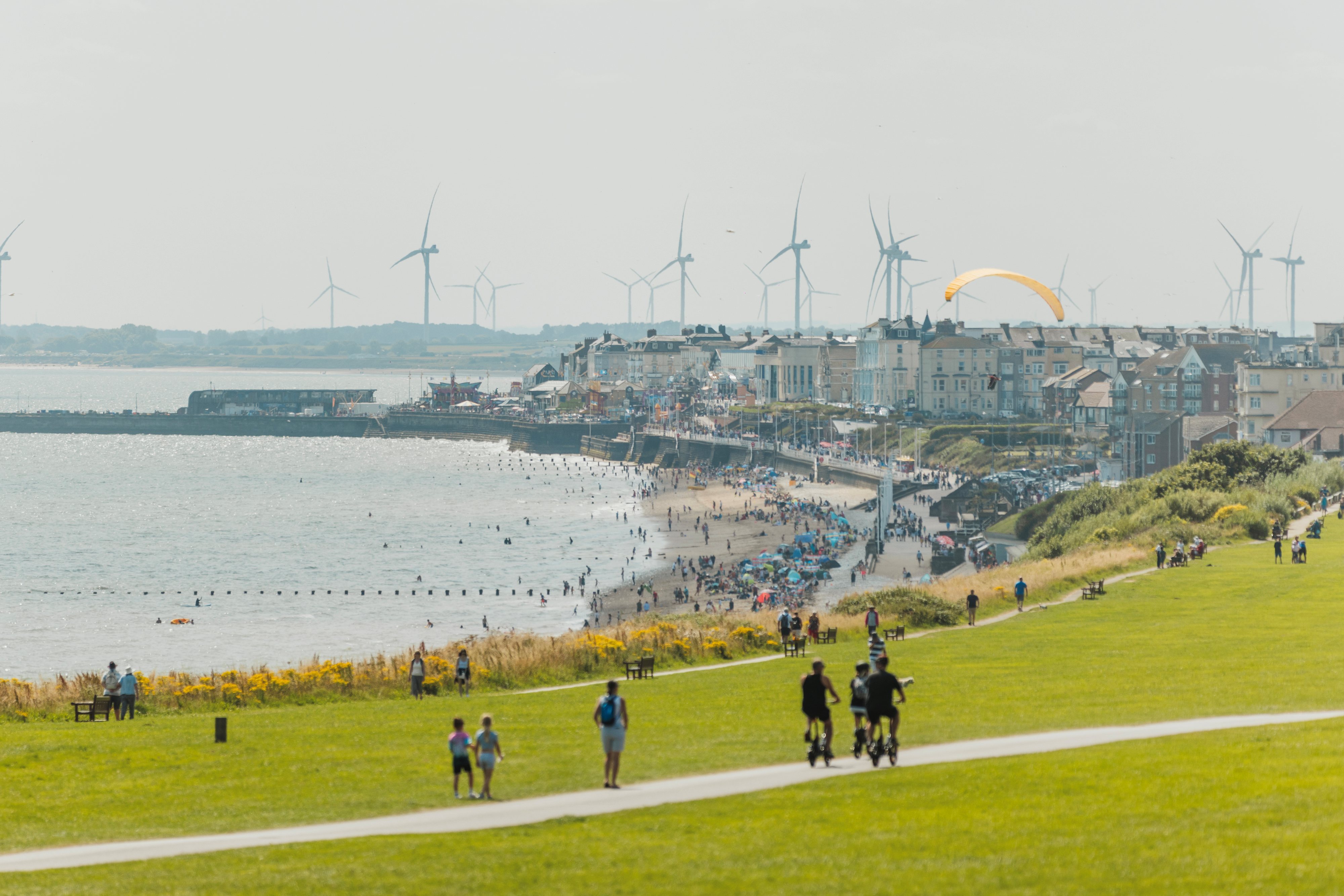 Bridlington cliff tops