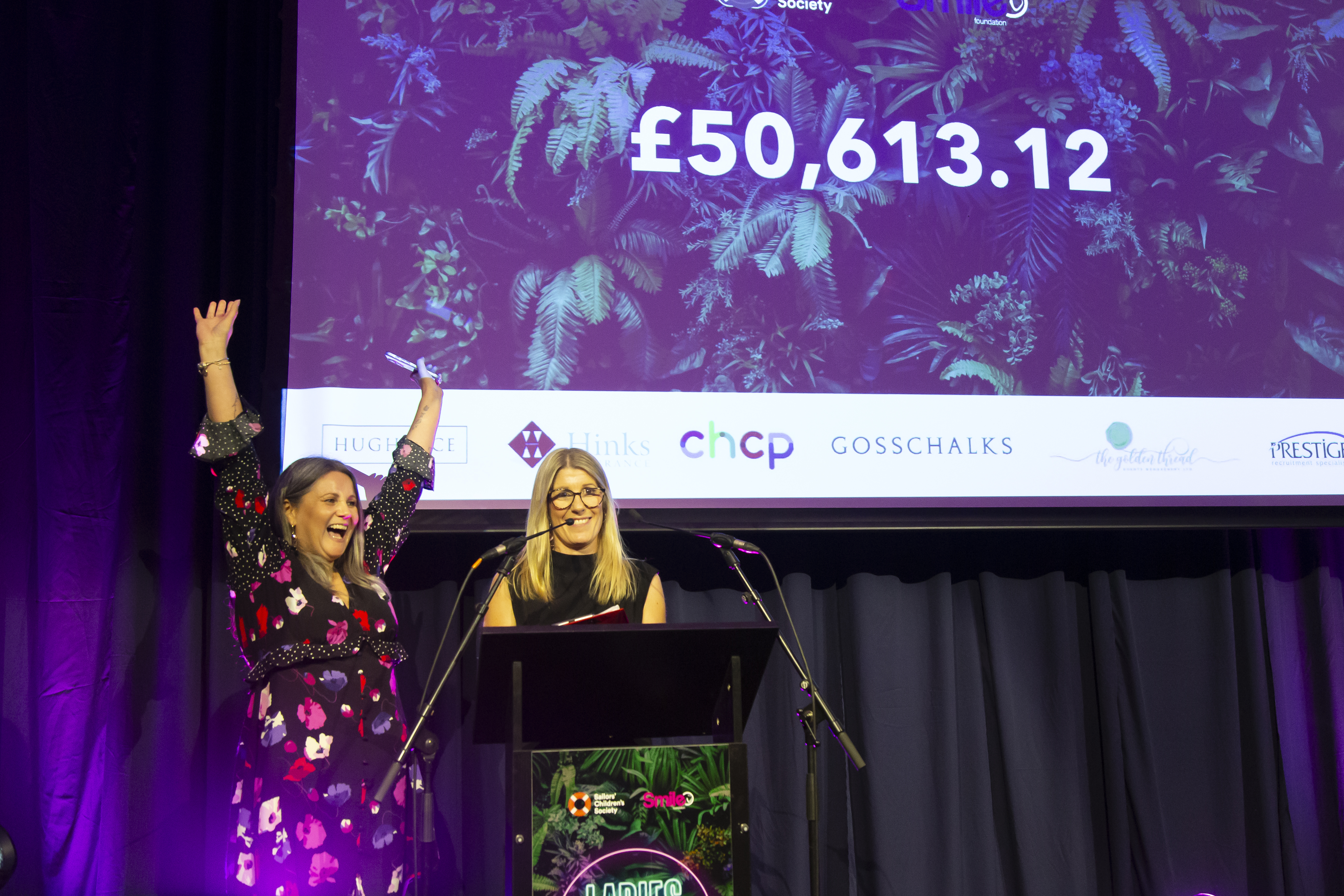 Elly Taylor and Tessa Wray on Stage