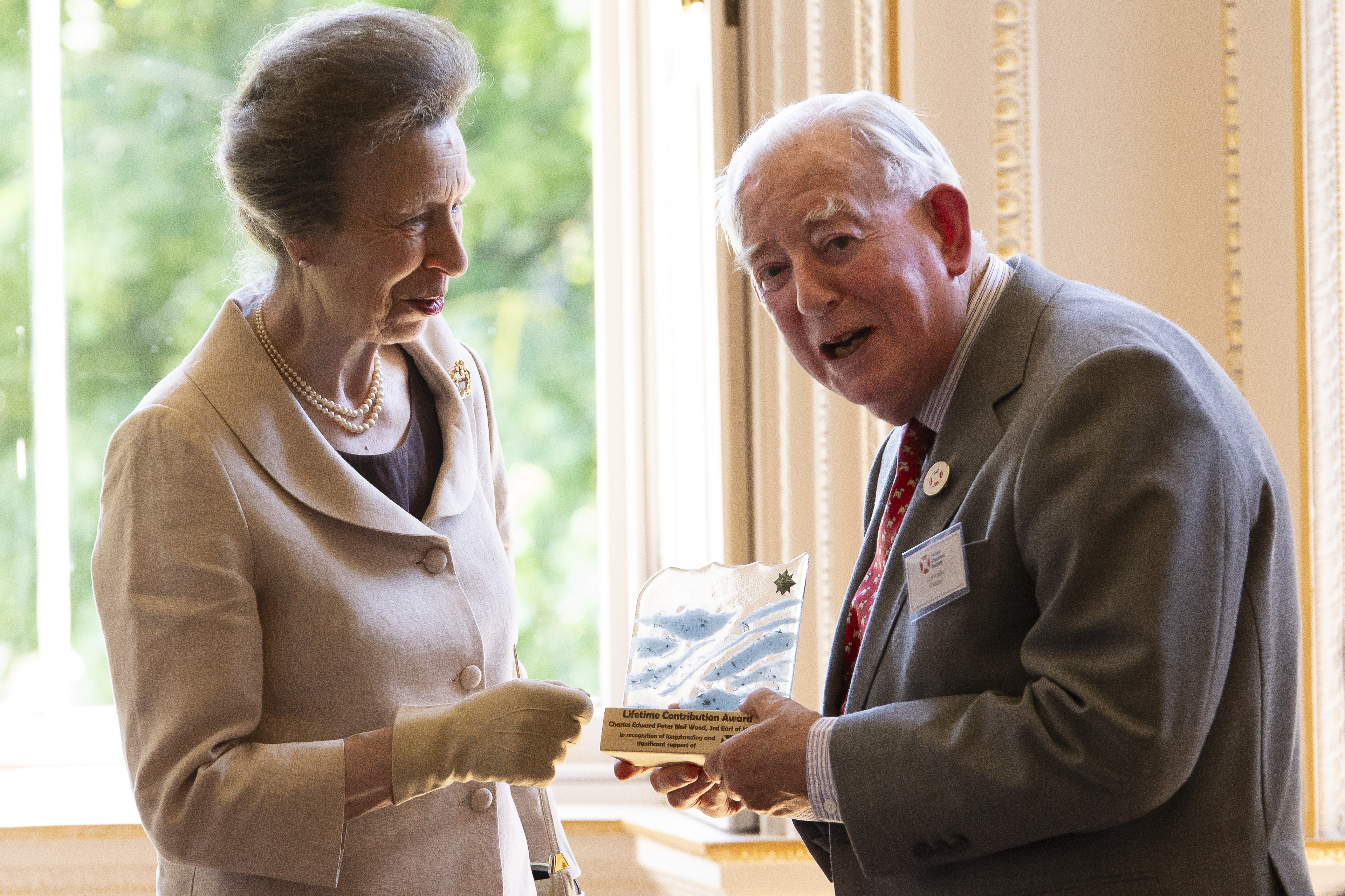 HRH and Lord Halifax
