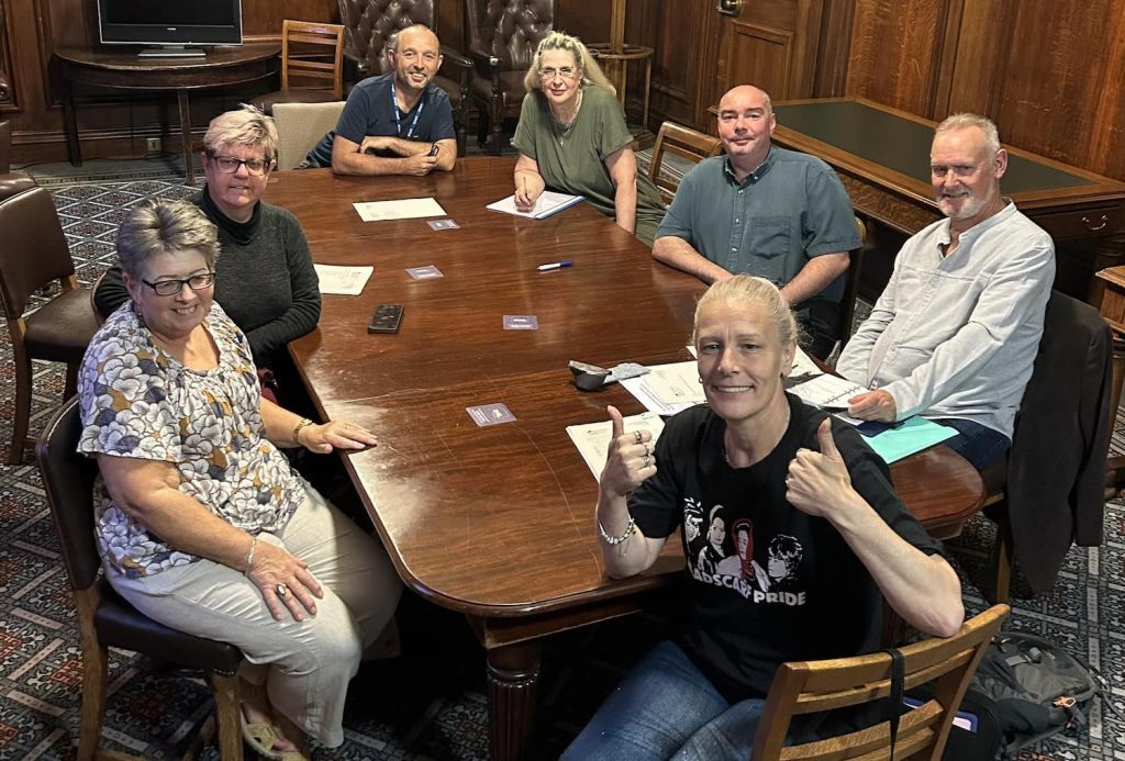 Meeting of Headscarf Statue Team to discuss public consultation report 1024x693 from Hullis This