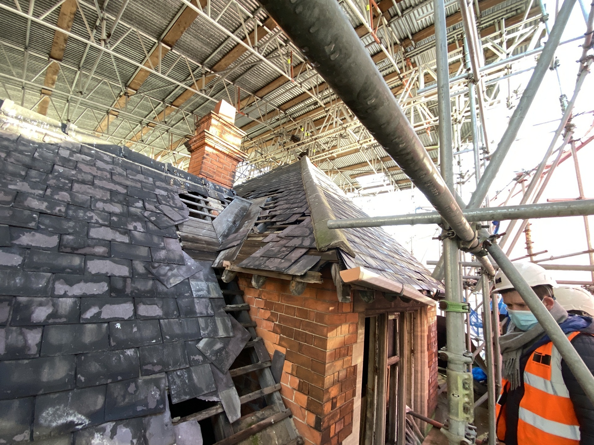 Roof before renovation