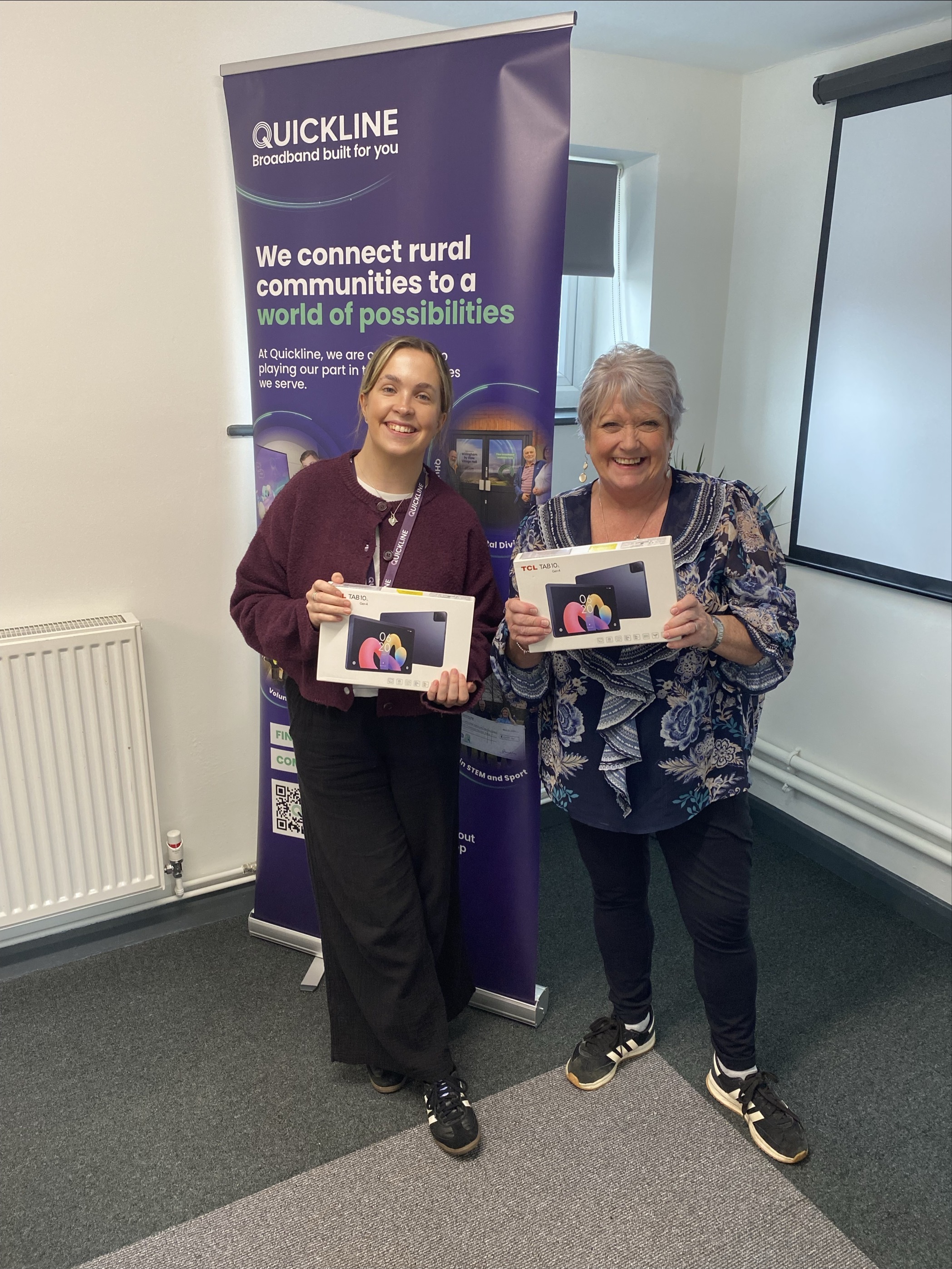 Scotton VH tablet donation