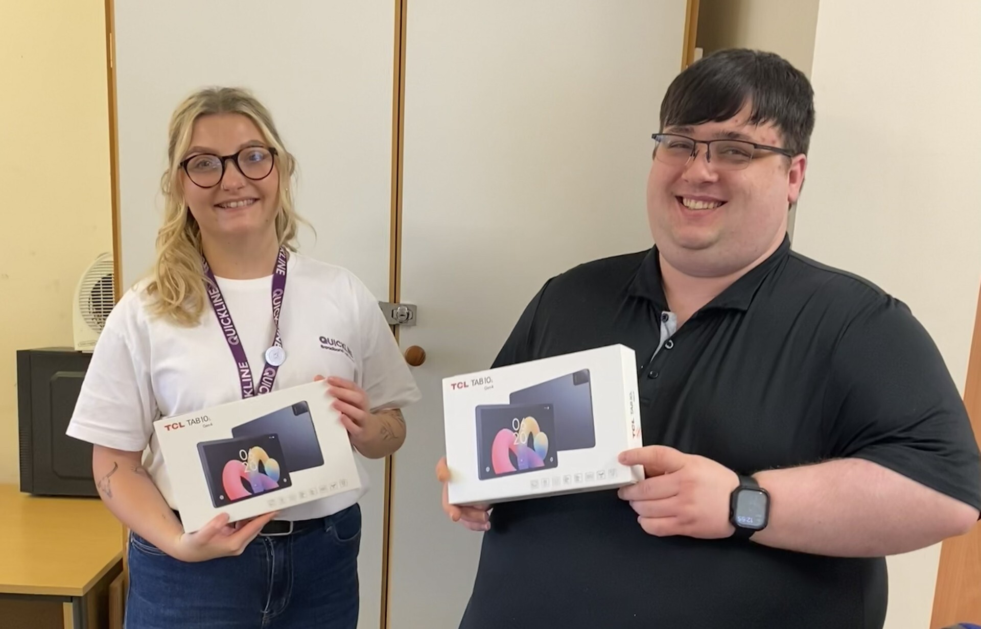VISION tablet donation Bridlington
