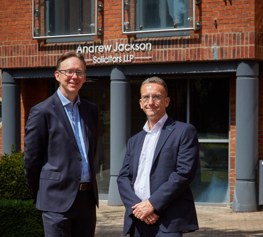 Nick Dean with Rob Ripley Andrew Jackson Solicitors LLP June 2025