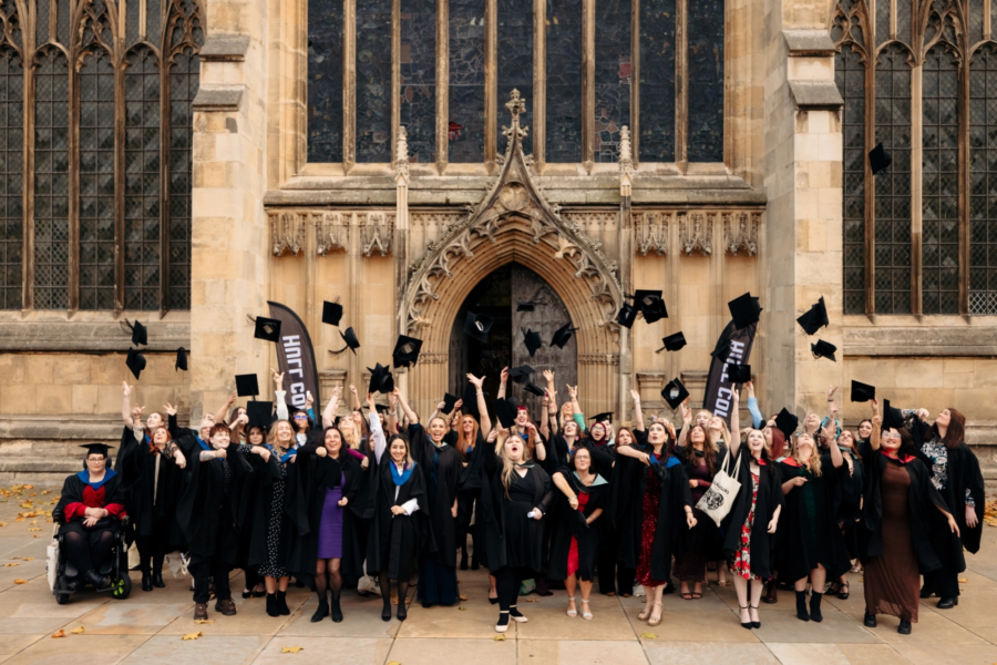 Hull College Graduation Students