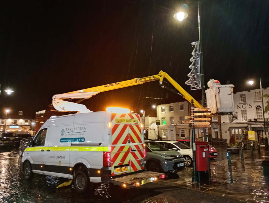East Riding Council Xmas Lights 2