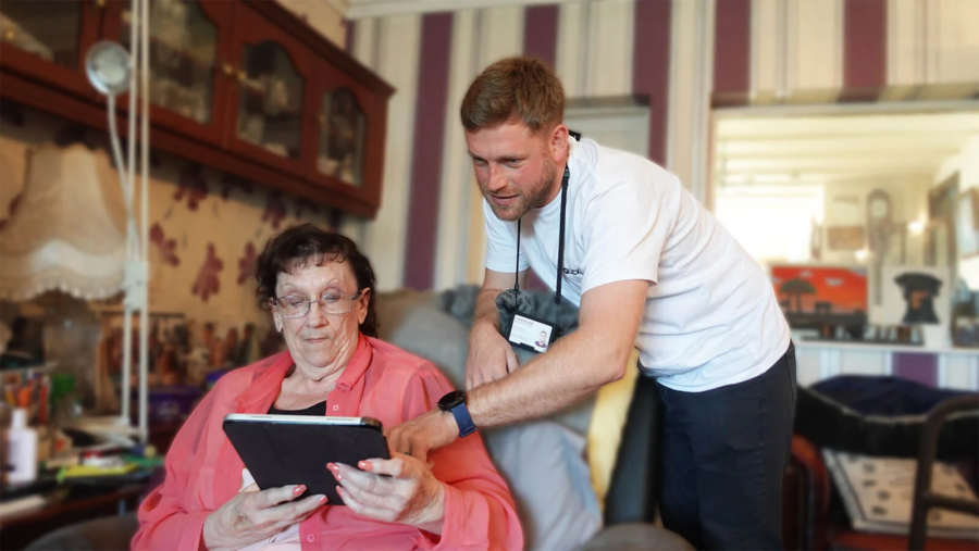 Quickline engineers are trained by Age UK Hull and East Yorkshire to better understand the needs of older customers