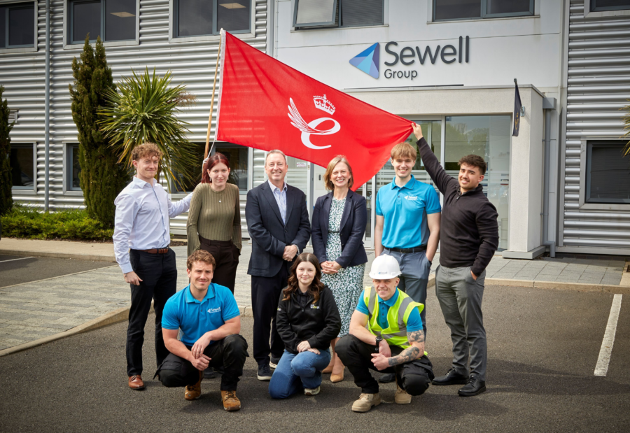 Sewell Group celebrates Kings Award resized