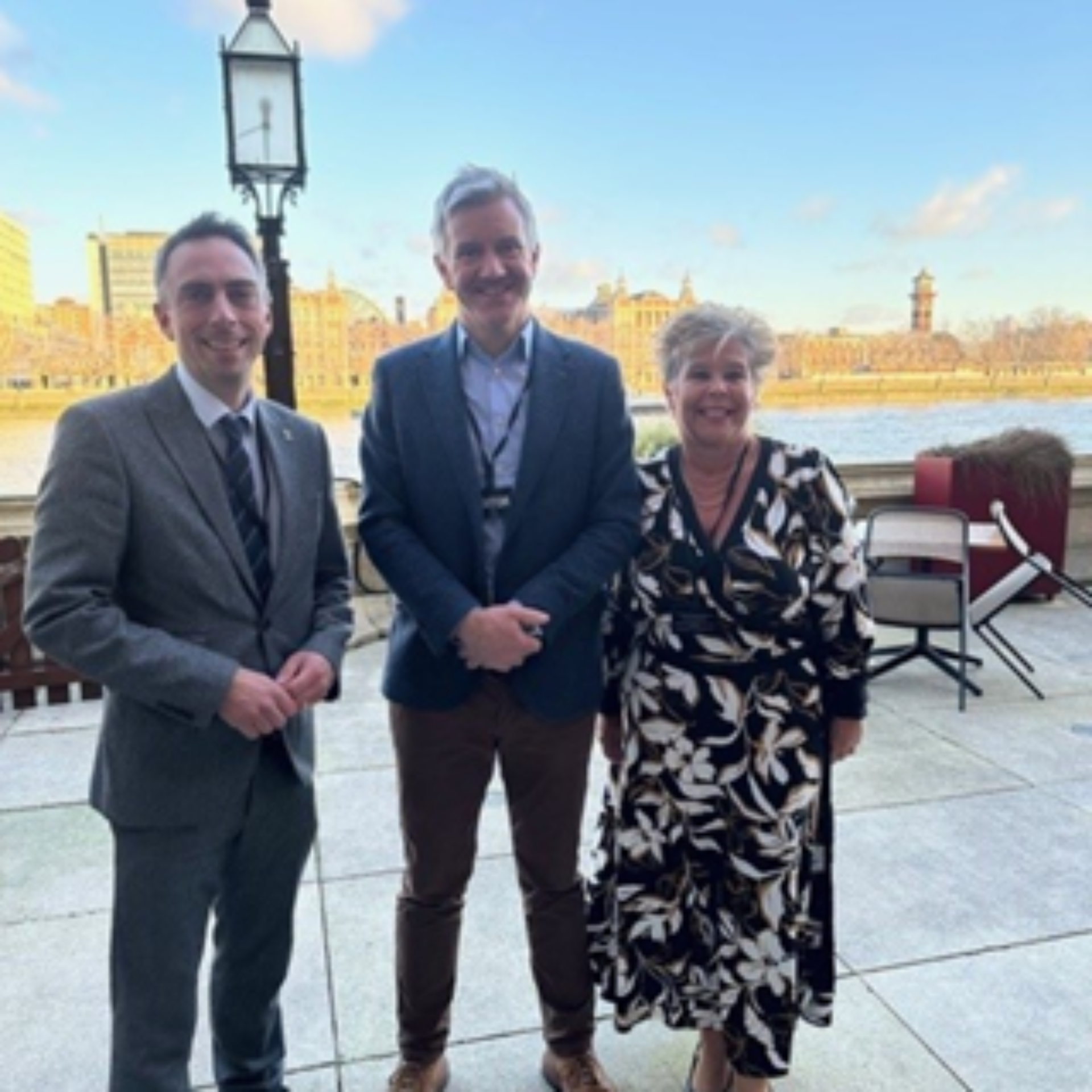 Cllr mike ross john connolly and cllr anne handley