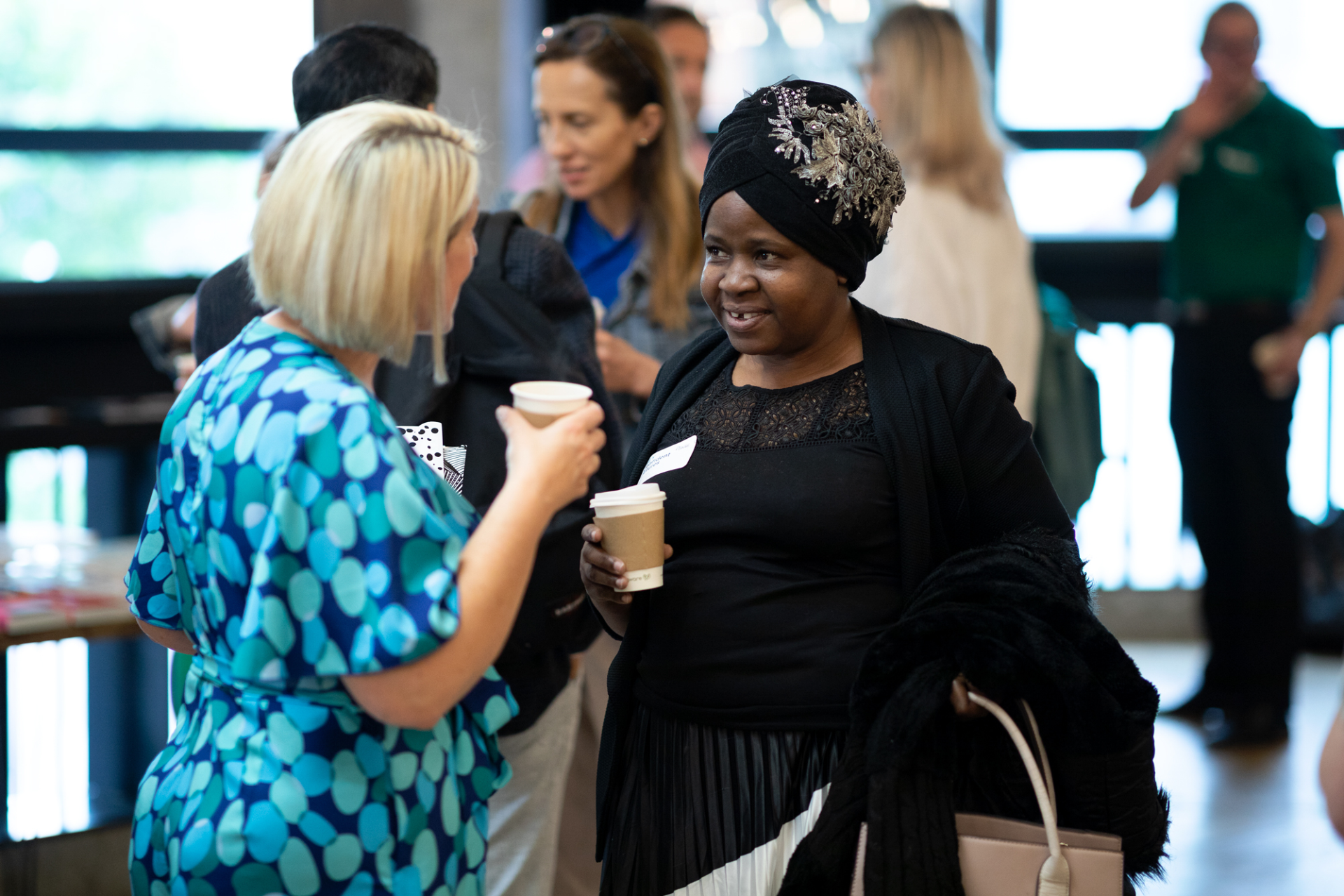 HEY Confident Futures Paula Bielby and Penge Feze from Solidarity Hull CIC