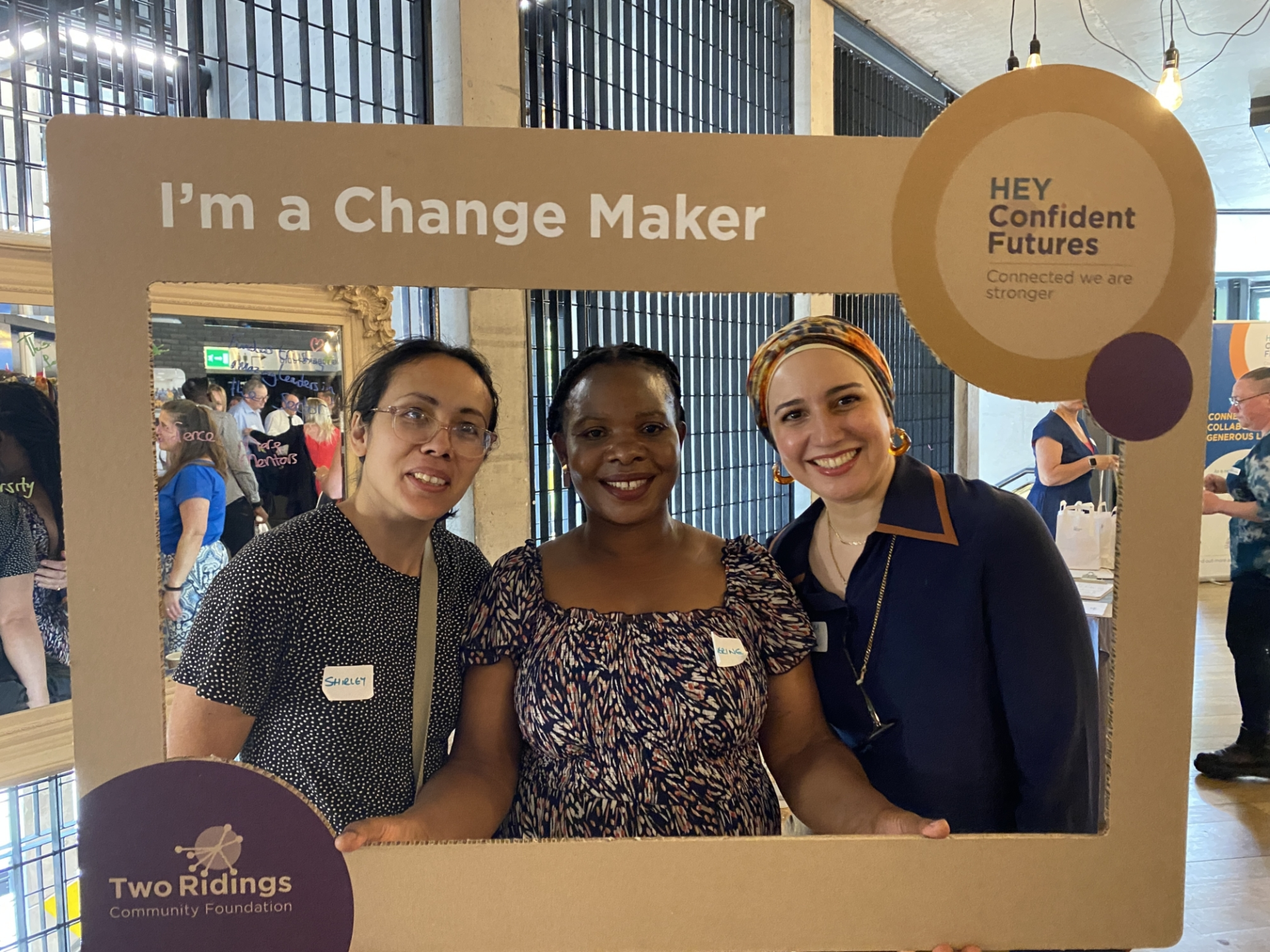 HEY Confident Futures 5 year celebration event