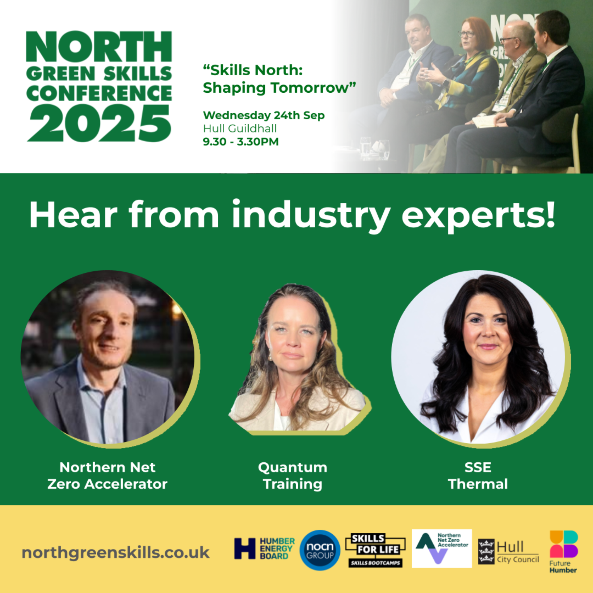 North Green Skills Conference Social Card 2025 6