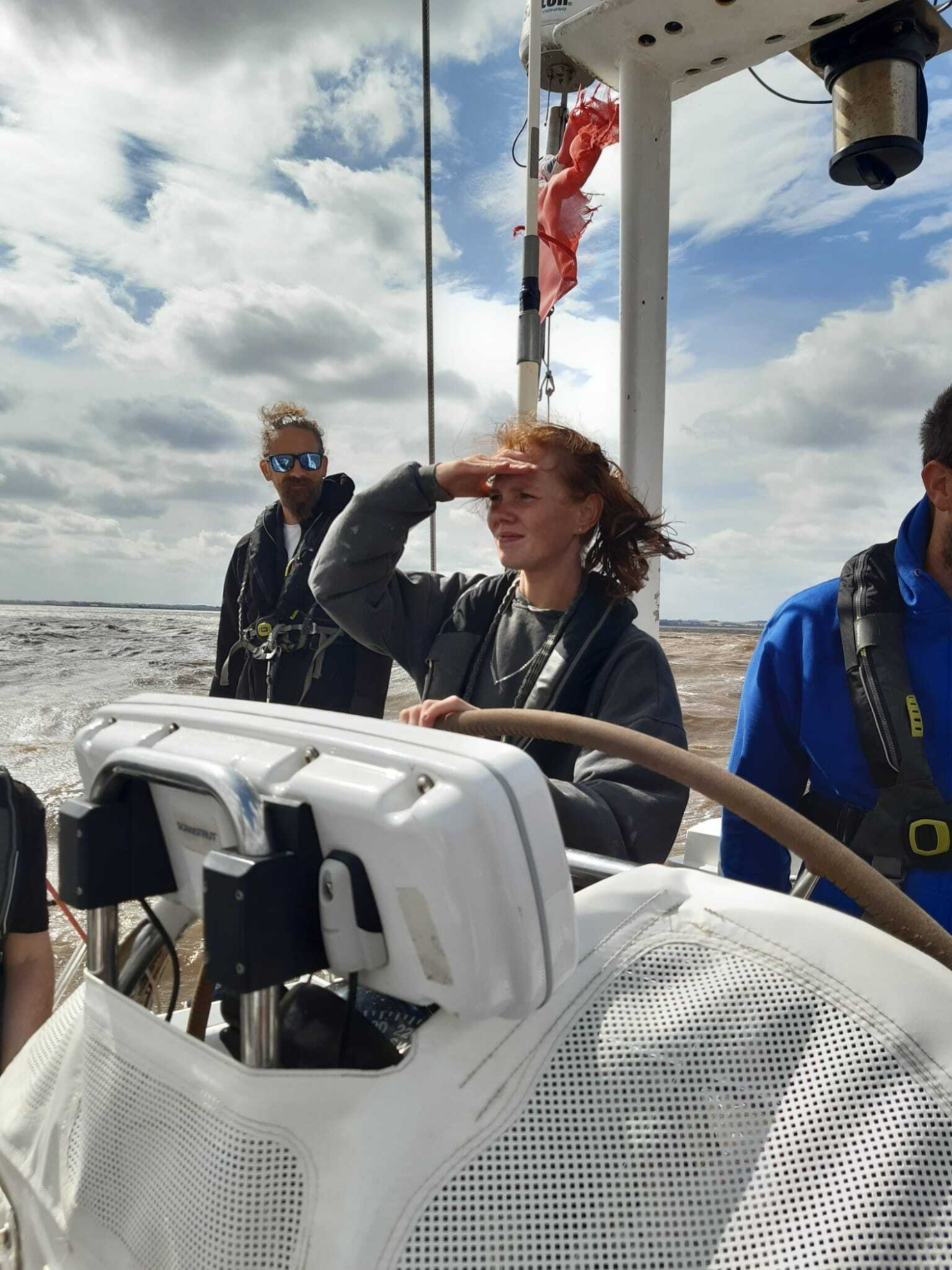 Lili onboard Cat Zero