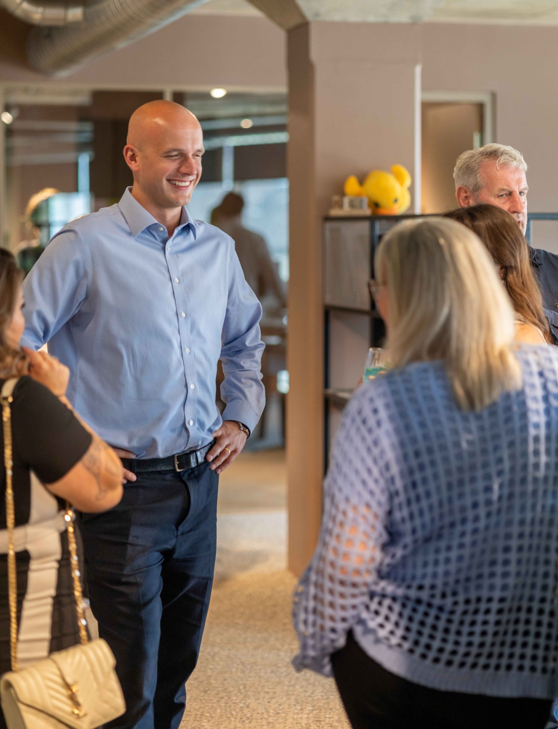 Guests at One SC Medias Monocle launch