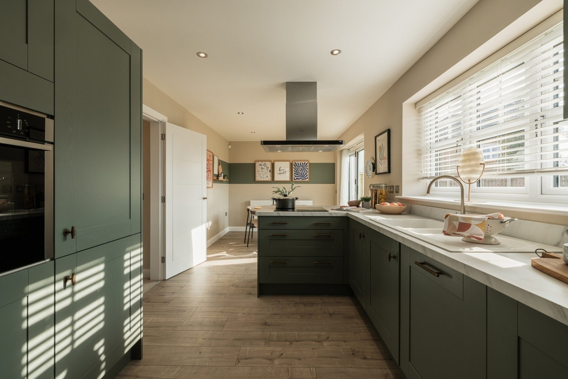 Beal Swainby show home kitchen