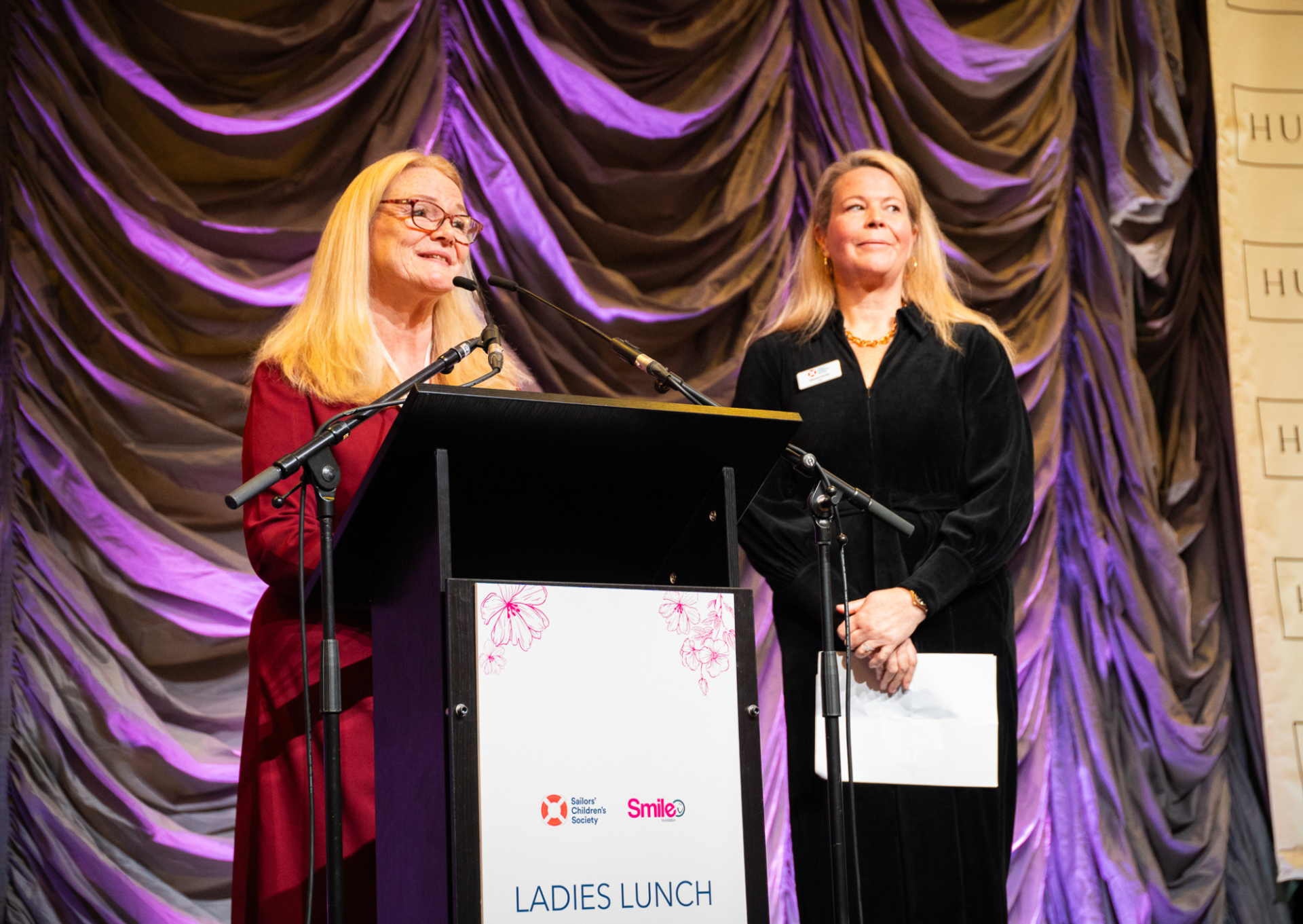 Trish Dalby and Natasha Barley