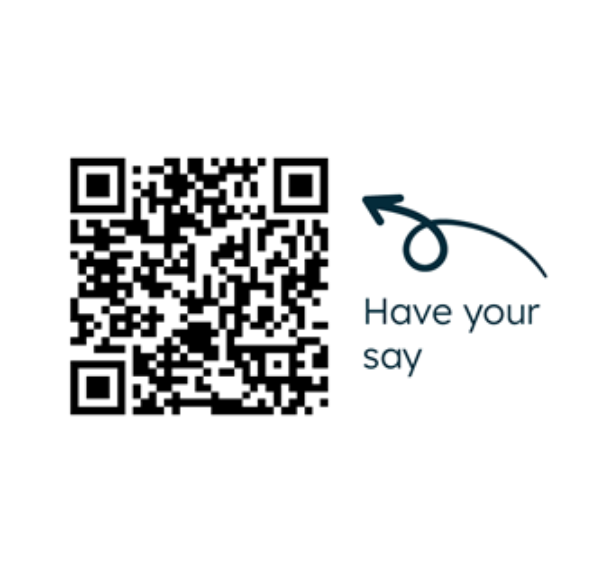 Humber place narrative survey qr code