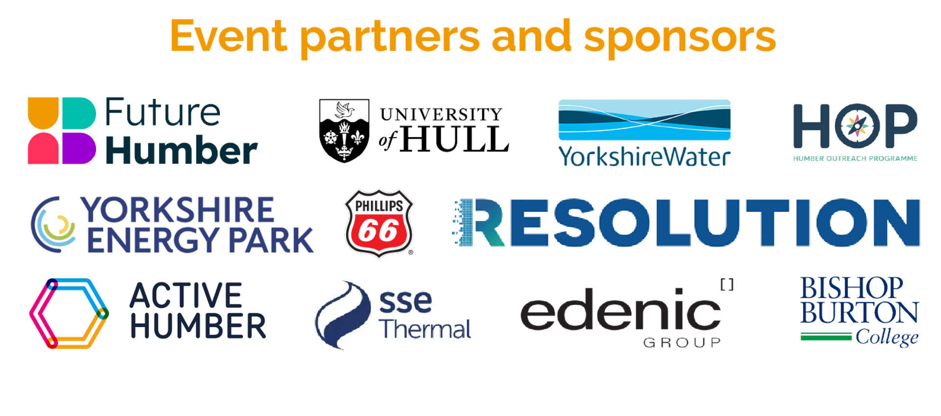 The Waterline Summit partners and sponsors 2020